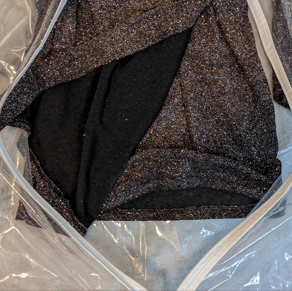 Sparkly Black Dress by Lovely Day Size S - Picture 5 of 10